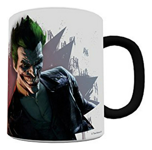 Tazas Morphing Orígenes De Batman Arkham (el Divertido) Taza