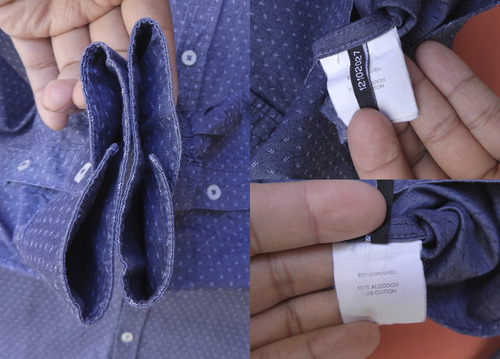 Camisa De Hombre, Marca Wassano, Talle Orma Chica= L (Usado)