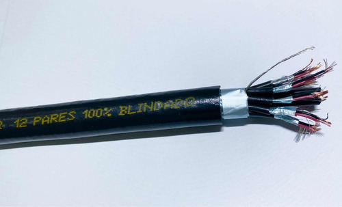 Manguera Cable Multipar 12 Pro Pares Vias Por Metro Fabrica