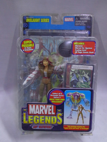Lady Deathstrike Marvel Legends Serie Onslaught Toy Biz 2006