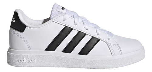 Imagen 3 de 10 de Zapatillas adidas Grand Court Lifestyle Para Tenis Con Cordo