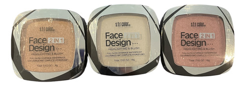 Paquete De 3 Highlighters & Blush Mixtos 3