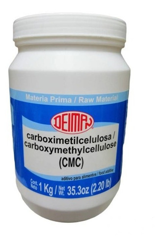 Cmc Carboximetil Celulosa H.v. Deiman 1kg.
