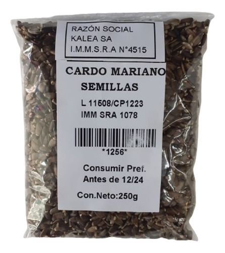 Cardo Mariano Semillas 250gr