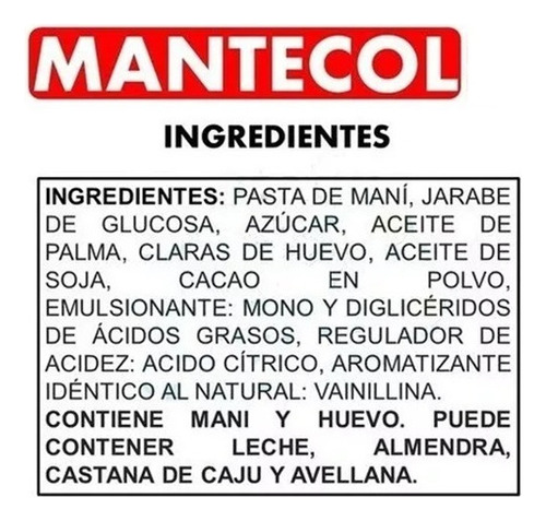 Mantecol Pack 6 Barras De 41 Gr C/u Sorpresa Cumpleaños