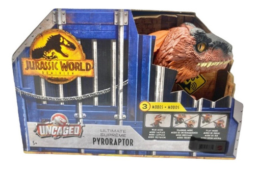 Juguete Dinosaurio Pyroraptor Jurassic World 38 Cm