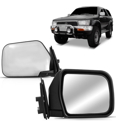 Par Retrovisor Hilux 4x4 93 94 A 2003 2004 Controle Manual