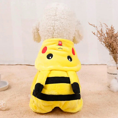 Suéter Para Perro Gato Ropa Perro Gato Diseño De Pikachu Xxl