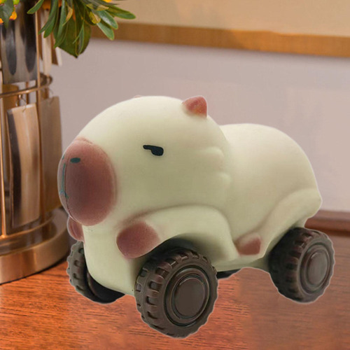 Capybara-juguete For Tirar Hacia Atrás, Coches De Beige
