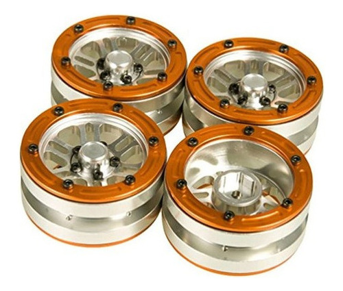 Mohero 19 Llantas De Aleacion Beadlock Set W Hubs Para Rc 1