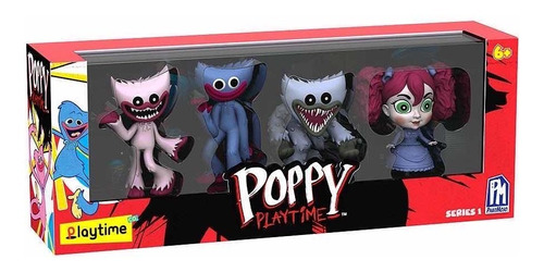 Pack 4 Figuras Poppy Playtime Original Oficial Tienda 2022
