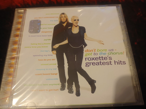 Roxette Don't Bore Us Get To The Chorus ( Cd ) Greatest Hits