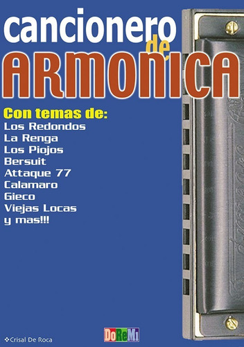 Libro Cancionero De Armónica Artistas Varios Nacionales
