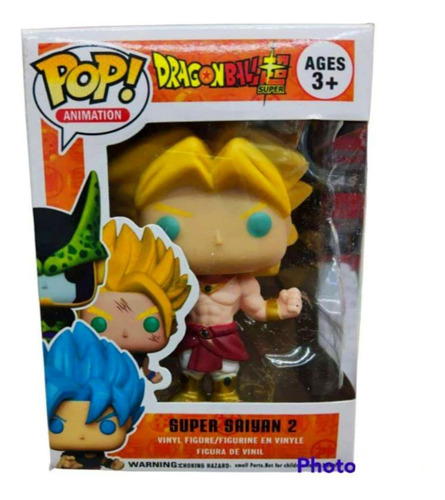 Muñeco Funko Pop Dragón Ball Z Broly