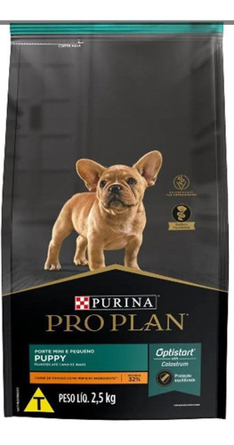 Ração Pro Plan Puppy Cães Filhotes Frango (2,5kg) - Purina F