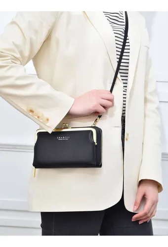 Billetera Tarjetero Monedero Elegante De Mujer Eco Cuero