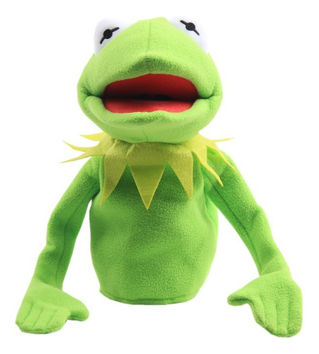 Kermit The Frog Hand Puppet Peluche Muñeca Navidad Regalo 