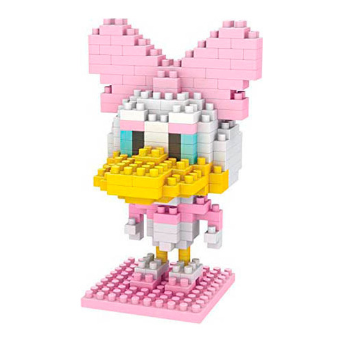 Figura Micro Brick Para Armar De Disney Daisy Duck Vdgmrs