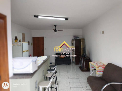 Imagem 2 de 15 de Kitnet À Venda, 33 M² Por R$ 150.000,00 - Tupi - Praia Grande/sp - Kn0118