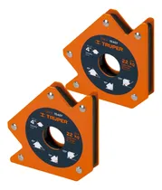 Comprar Kit 2 Escuadras Angulo Magnética 4  Para Soldar 23 Kg Truper
