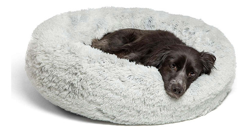 Cama Cucha Puff Redondo 70cm Mascotas Perro Gato