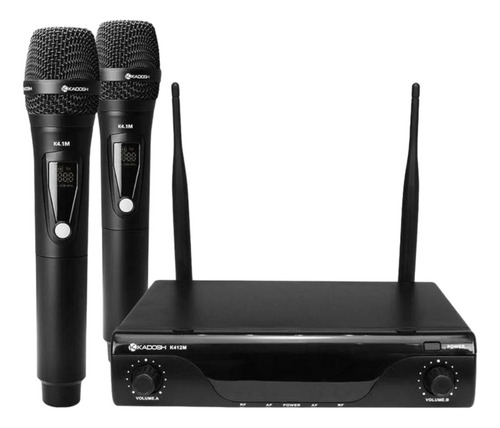 Microfone Recarregável Kadosh K412m Sem Fio