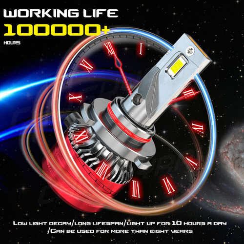 Kit De Faros Led 9005 Haz Alto/bajo Canbus 40000lm 110 W