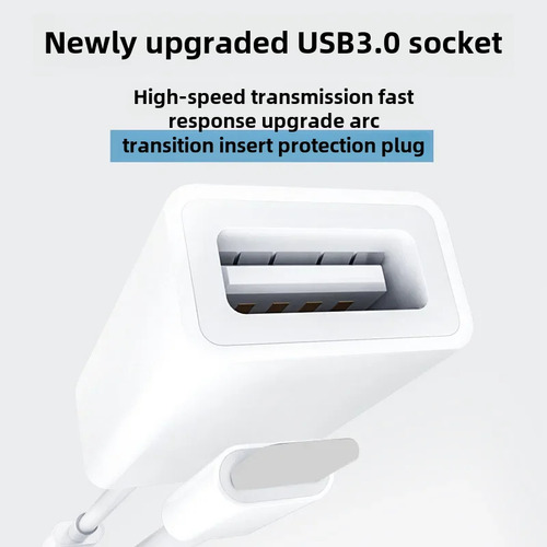 Adaptador Apple Otg Usb A Lightning Compatible