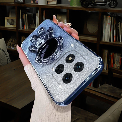 Funda Para Xiaomi Poco X7 Pro 5g Polvo Flash Astronauta+mica