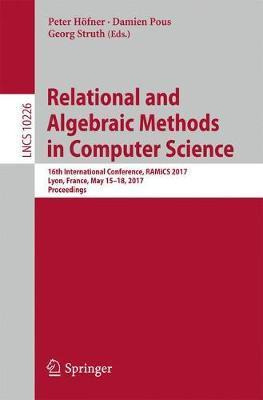 Libro Relational And Algebraic Methods In Computer Scienc...