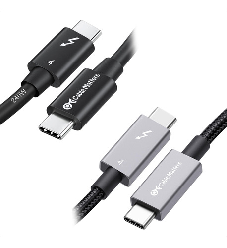 Cable Matters Thunderbolt 4 40 Gbps Certificacion Intel 3.3