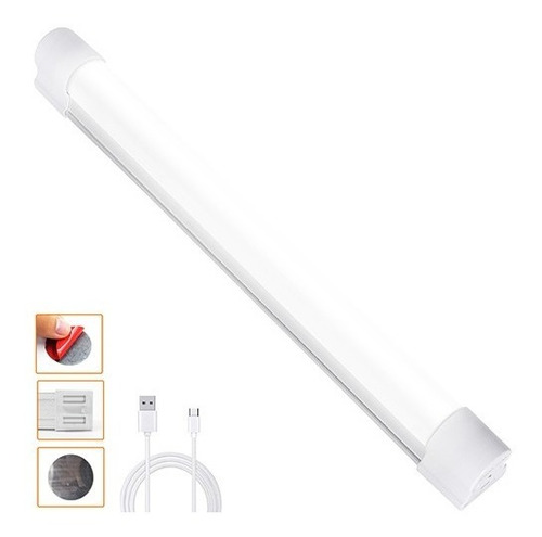 Imagen 1 de 7 de Tira Magnética De Luz Led De Trabajo De 10000 Lm Recargable