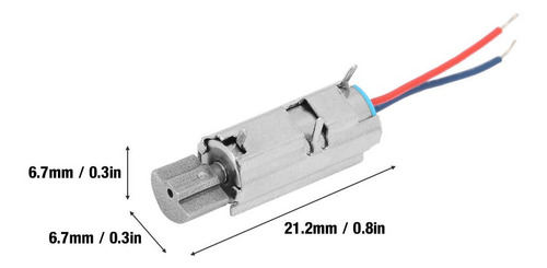 Motor Vibratório 5pcs 11500rpm Micro De Vibração Forte