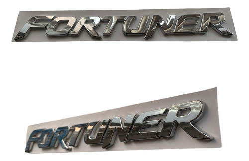 Emblema Fortuner Cromado Para Toyota