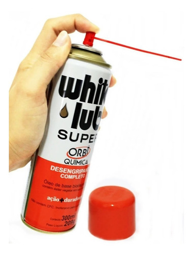Desengripante Spray White Lub Super 300 Ml - 4 Unidades