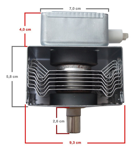 Magnetron Para Microondas Philco Pmo26 Pmo 26 M24fb-610a