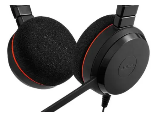 Audífonos Teletrabajo Jabra Evolve20 Uc Duo Negro