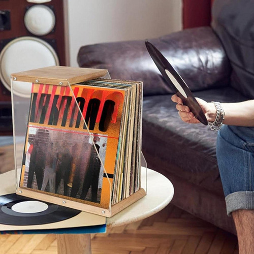 Almacenamiento De Registros De Vinilo, Caja De Grabación,