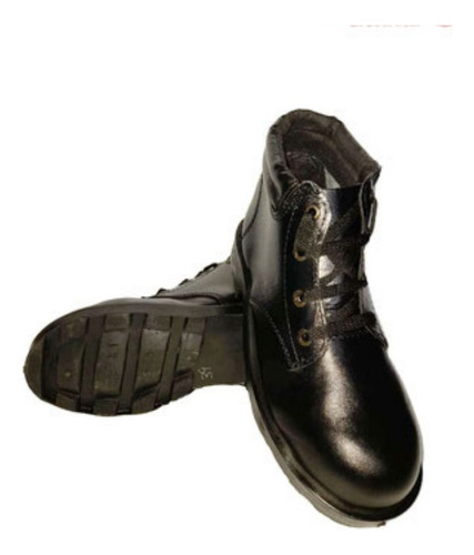 Bota Cuero Vulcanizada Puntera De Acero Industrial