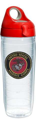 Tervis Marines Corp Emblema Botella De Agua Con Tapa De Colo