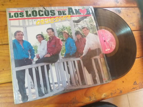 Los Locos De Amor Obsesión Vinilo Lp 1992 Cumbia Tropical