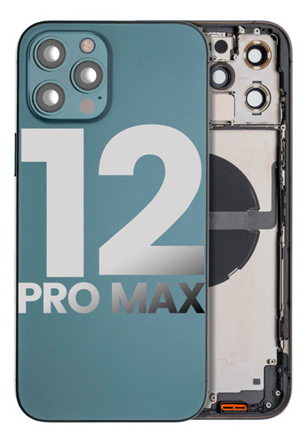 Carcasa Completa iPhone 12 Pro Max (color Azul)