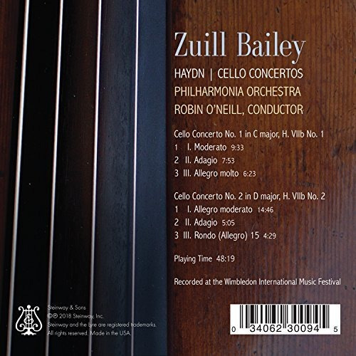 Cd Cello Concertos 1 And 2 - Zuill Bailey