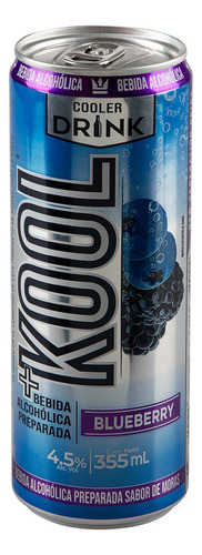 Cooler Kool Blue Berry 355ml