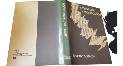 Literatura Y Significacion Tzvetan Todorov Ensayo Tapa Dura