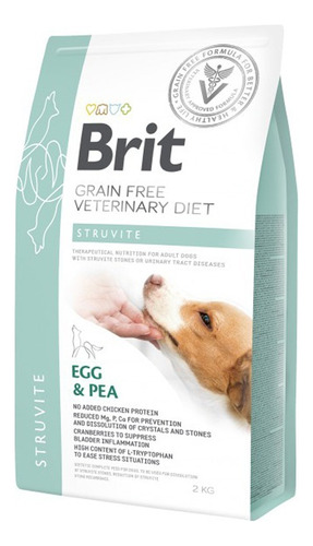 Brit Veterinary Diet Struvita Urinario 2kg Alimento P Perros