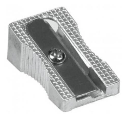 Sacapuntas Metal Metalico 1 Cuchilla (caja X 24 Unidades)