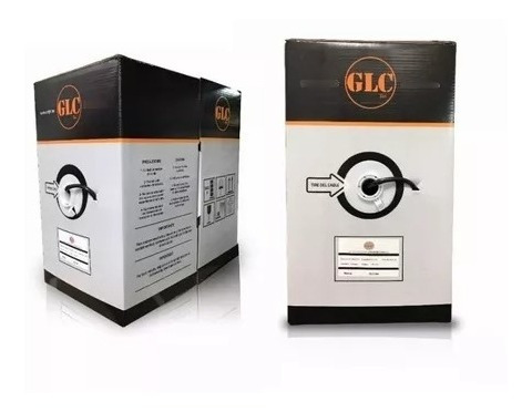 Imagen 2 de 8 de Cable Utp Exterior Doble Vaina Glc Cable Cat 5e Glc 305 Mts