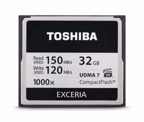 Compact Flash Toshiba 32gb Exceria 1000x