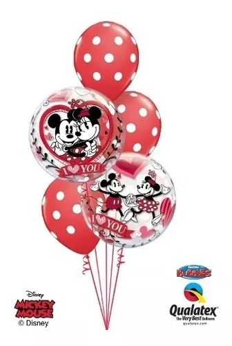 Balão Bubble MICKEY & MINNIE 22